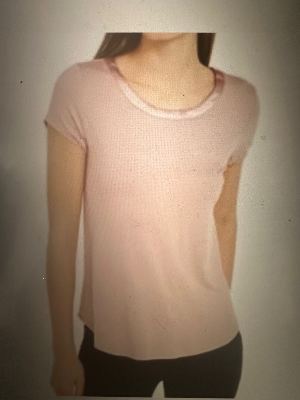 Women's Alfani Satin Trim Hi-Lo Short-Sleeve Top, size XL